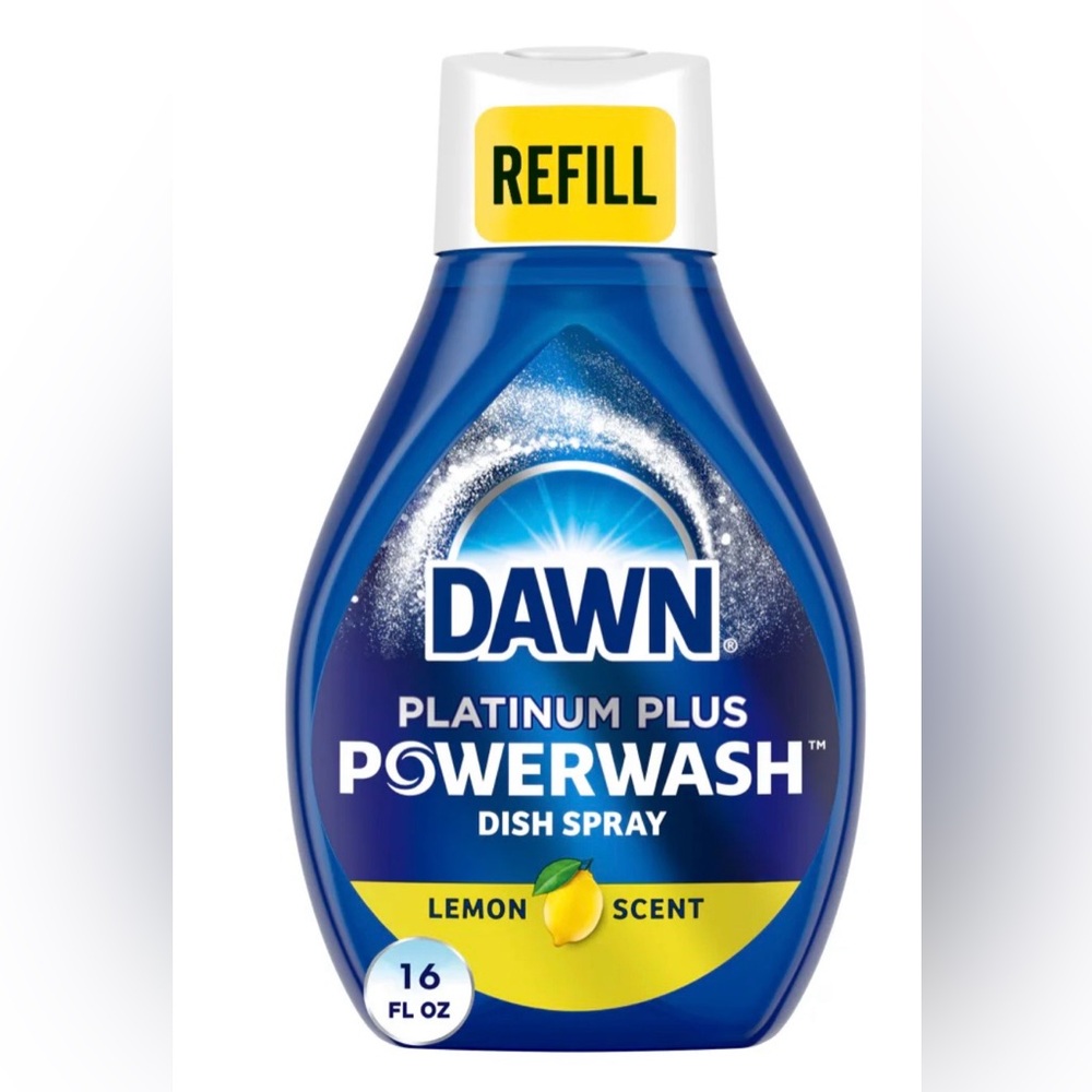 Dawn Powerwash Platinum Dish Spray Soap Refill Lemon Scent